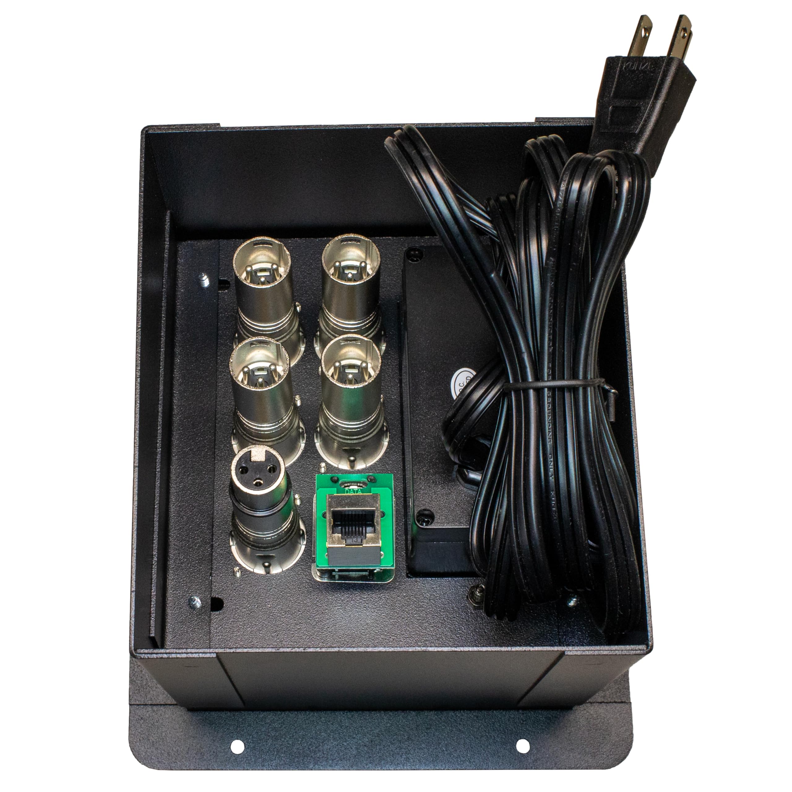 Amazon.com: Pro Audio Recessed Stage Floor Box with Passthrough