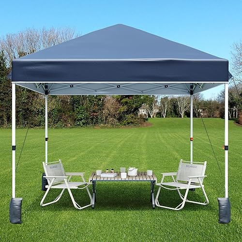 Miniatura 7 de Tienda de campaña patentada de 10 x 10 pies, toldo portátil para exteriores, viene con bolsa para volante de mano, adecuado para uso en exteriores,