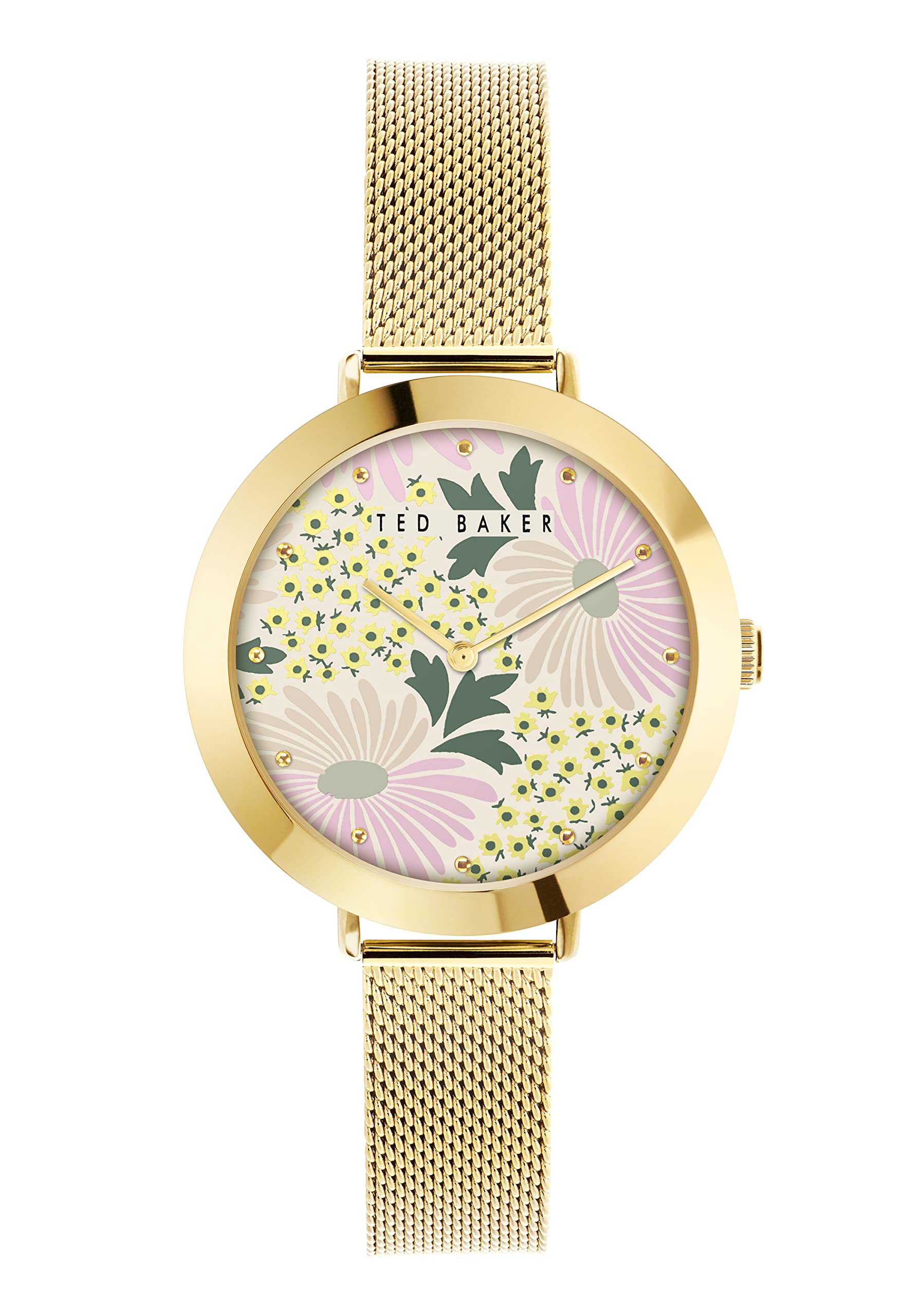 Ted Baker TB Fashion Collection Womens Analog Multicolor Dial Coloured Quartz Watch, Round Dial with 34 Case Width - BKPAMS3059I (B0BW28H34F) Amazon Price History, Amazon Price Tracker