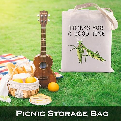 Miniatura 5 de LEVLO Thank for a Good Time Mantis Shopping Bolso de hombro Novio Amor Insecto Regalo