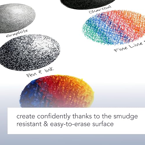 Miniatura 3 de Canson Artist Series - Cuaderno de bocetos de alambre, 11 x 14 pulgadas, 160 hojas (65 libras3.39 oz), papel de artista para adultos y estudiantes,