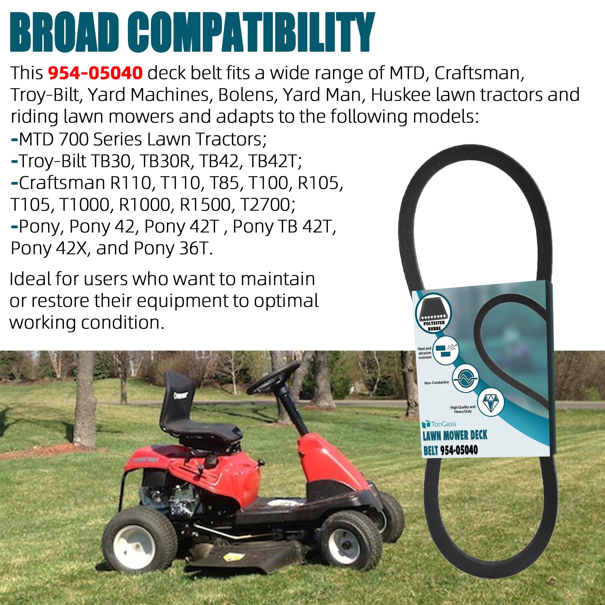 Toro Riding Mower Belt Toro Lx420 Deck Cub Cadet Rzt 50 Deck Belt