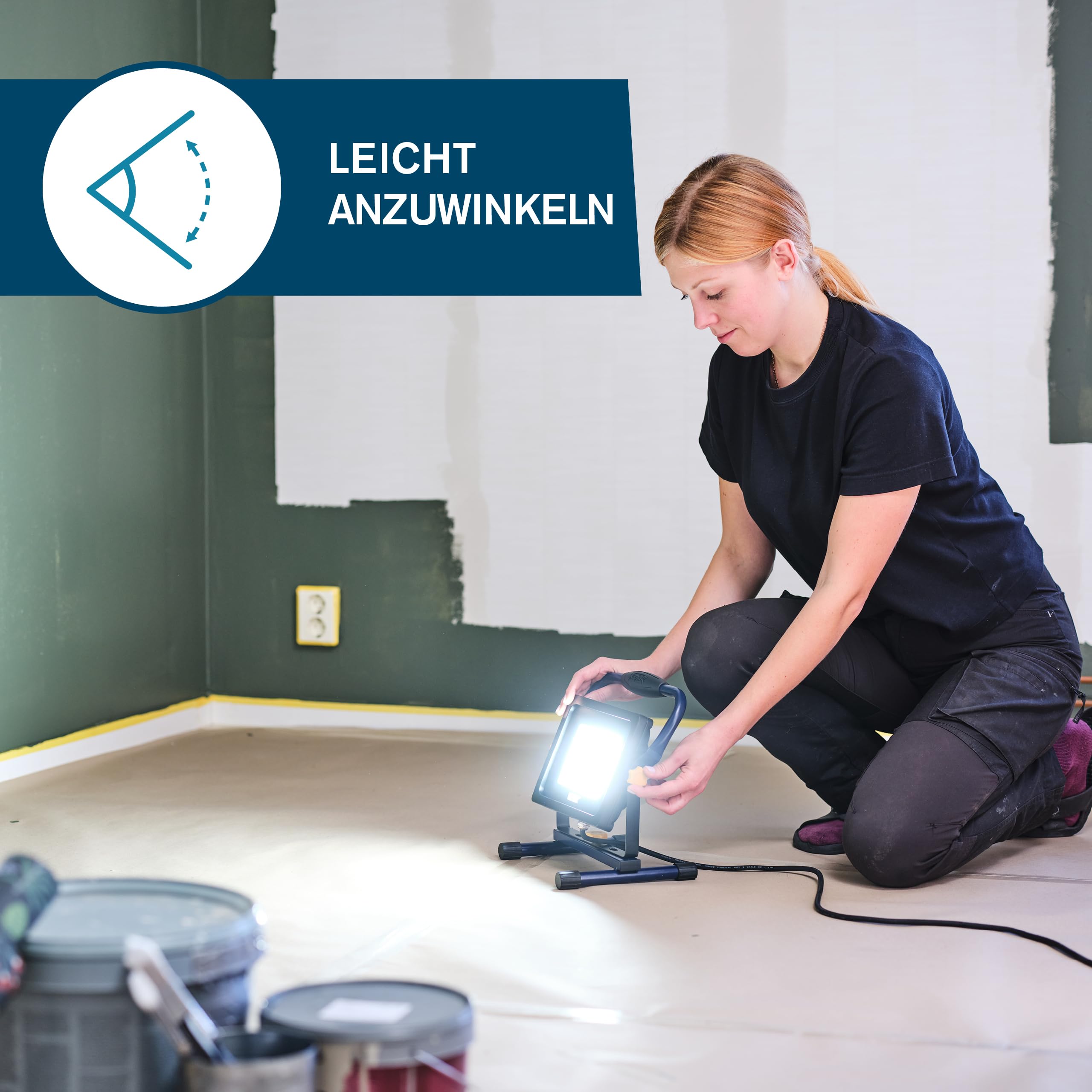 Rapid LED-ArbeitsleuchteThe Painter zum Streichen und Tapezieren