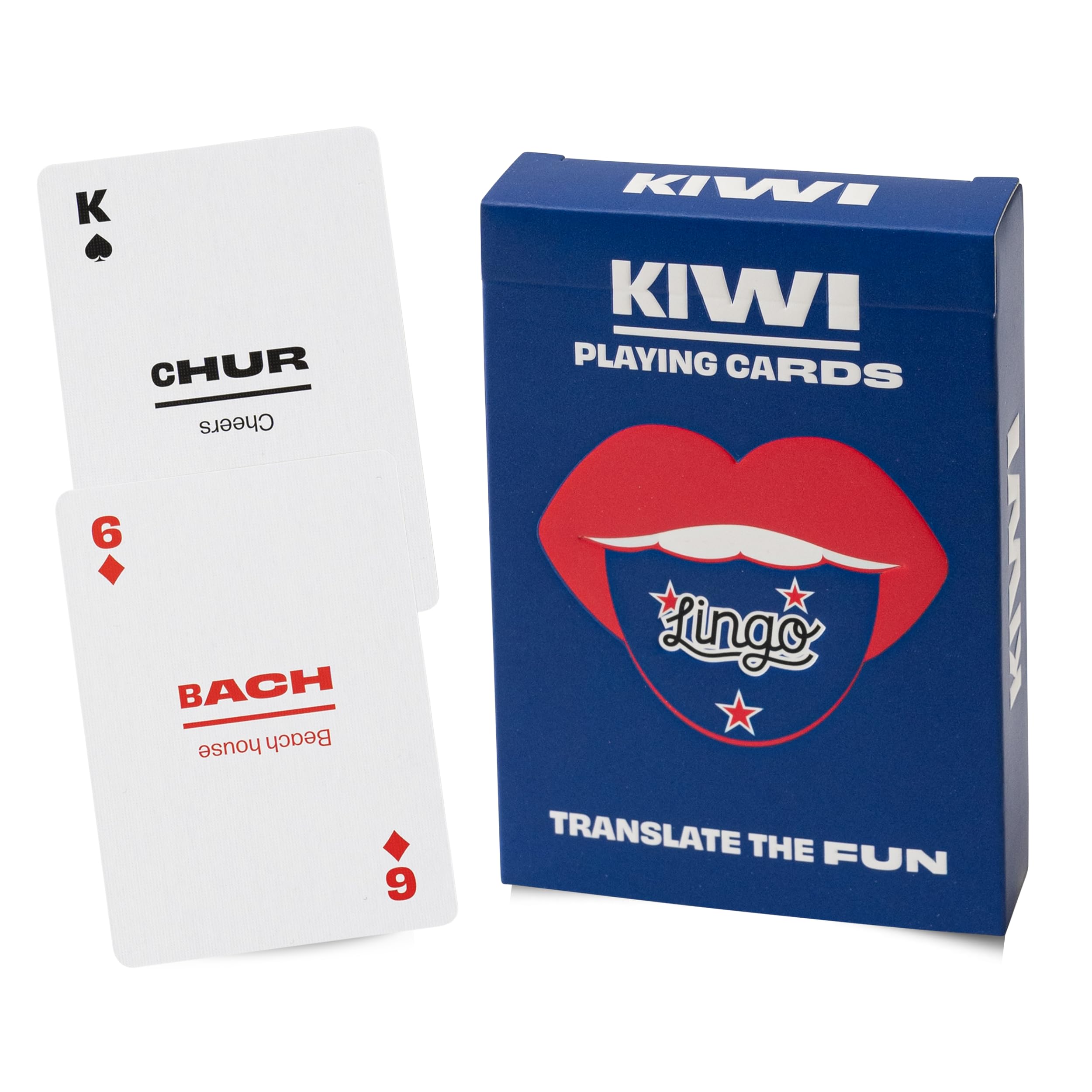 Amazon.com: Kiwi Lingo Playing Cards | Travel Flashcards | Learn