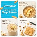 MYFITNESS All Natural Peanut Butter Crunchy 510g | 100% Roasted Peanuts | 31g High Protein | Nut Butter Spread | No Added Sugar & Salt | No Palm Oil | Zero Cholesterol | Unsweetened Peanut Butter gallery image