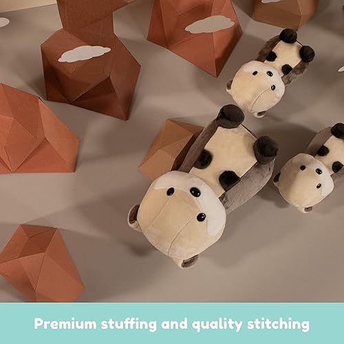 Miniatura 6 de Bellzi Otti - Peluche de nutria marina, pequeño juguete de peluche de nutria suave, peluches para todas las edades