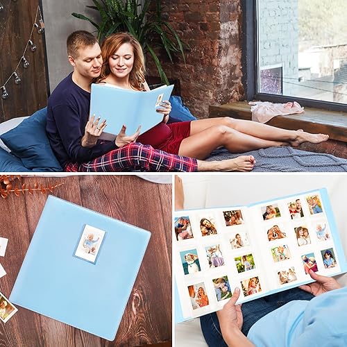 Miniatura 8 de Álbum de fotos de 640 bolsillos para cámara Fujifilm Instax Mini, cubierta de cuero, álbum de fotos para cámara instantánea Instax Mini 12 11 9 40