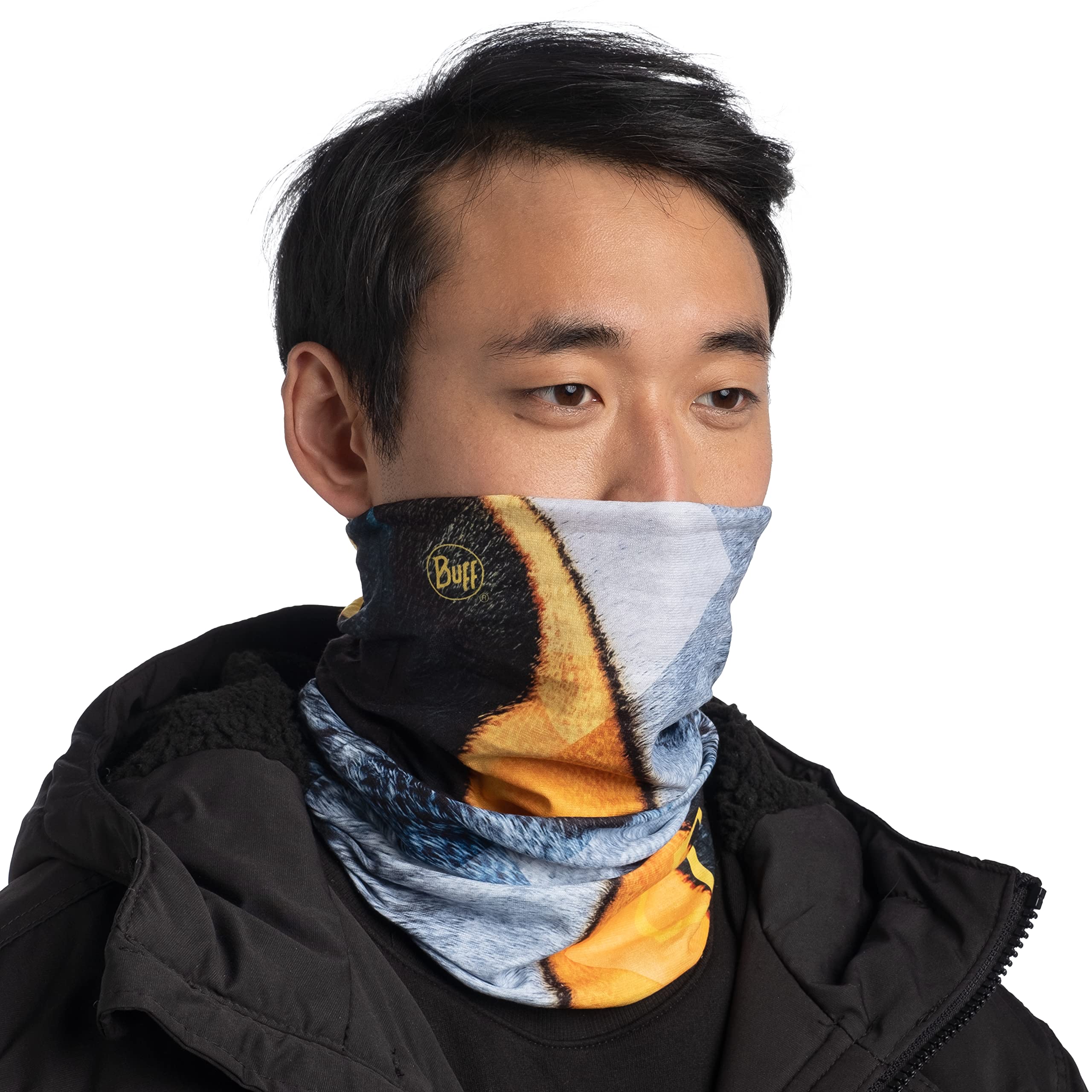 Buff Unisex Jies Black Original EcoStretch Multifunktionstuch National Geographic (1er Pack)