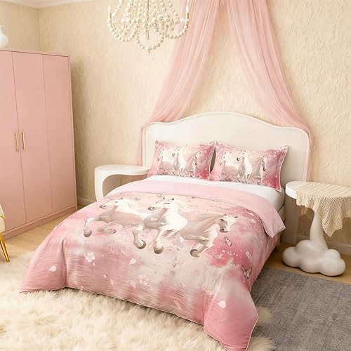 Miniatura 12 de Funda de edredón 100% algodón con diseño floral de margaritas, funda de edredón de flores hippie tamaño individual para decoración de dormitorio de