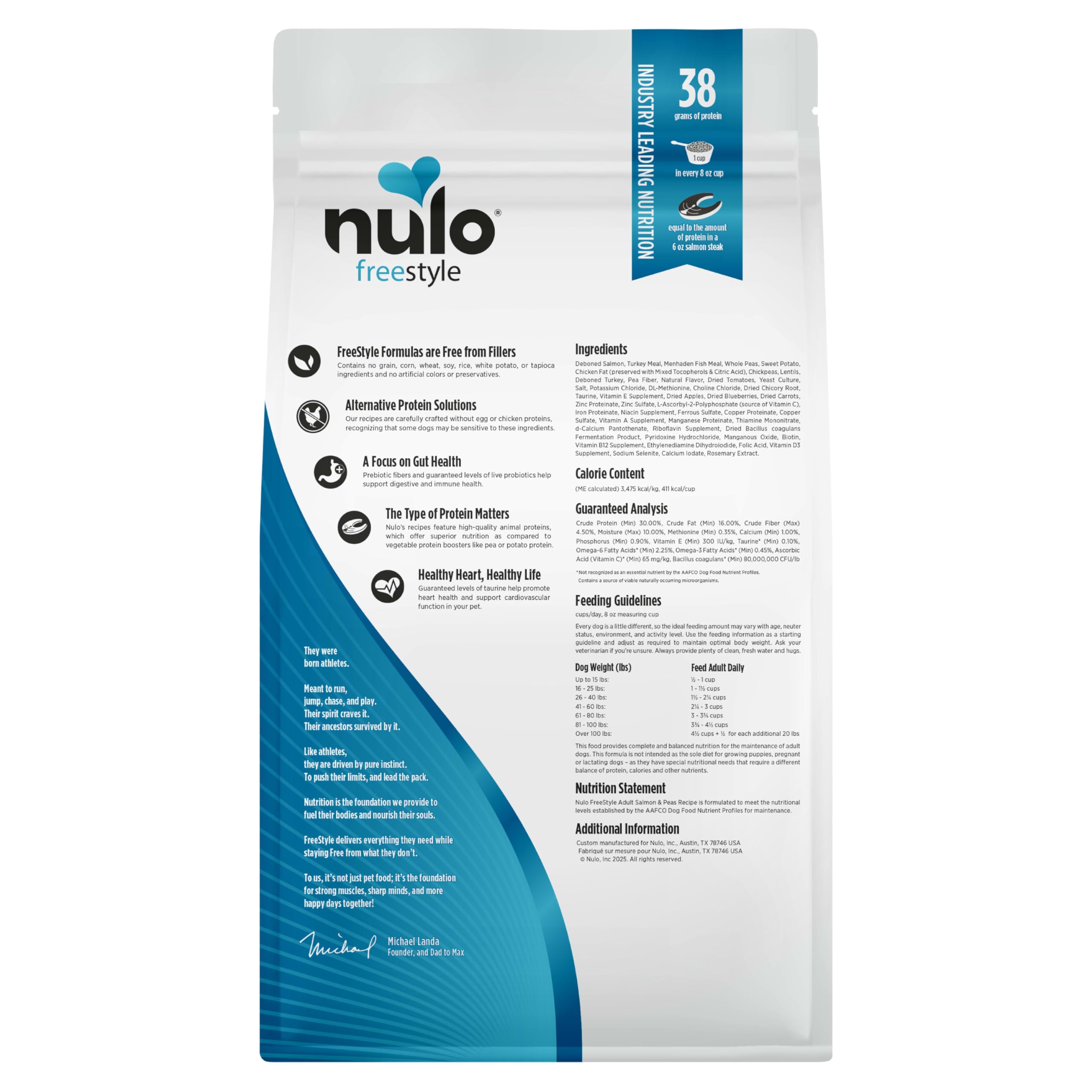Nulo FS Cane Adulto GF Salmone 2,7 kg