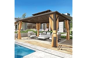 MELLCOM 12x16' Outdoor Patio Gazebo