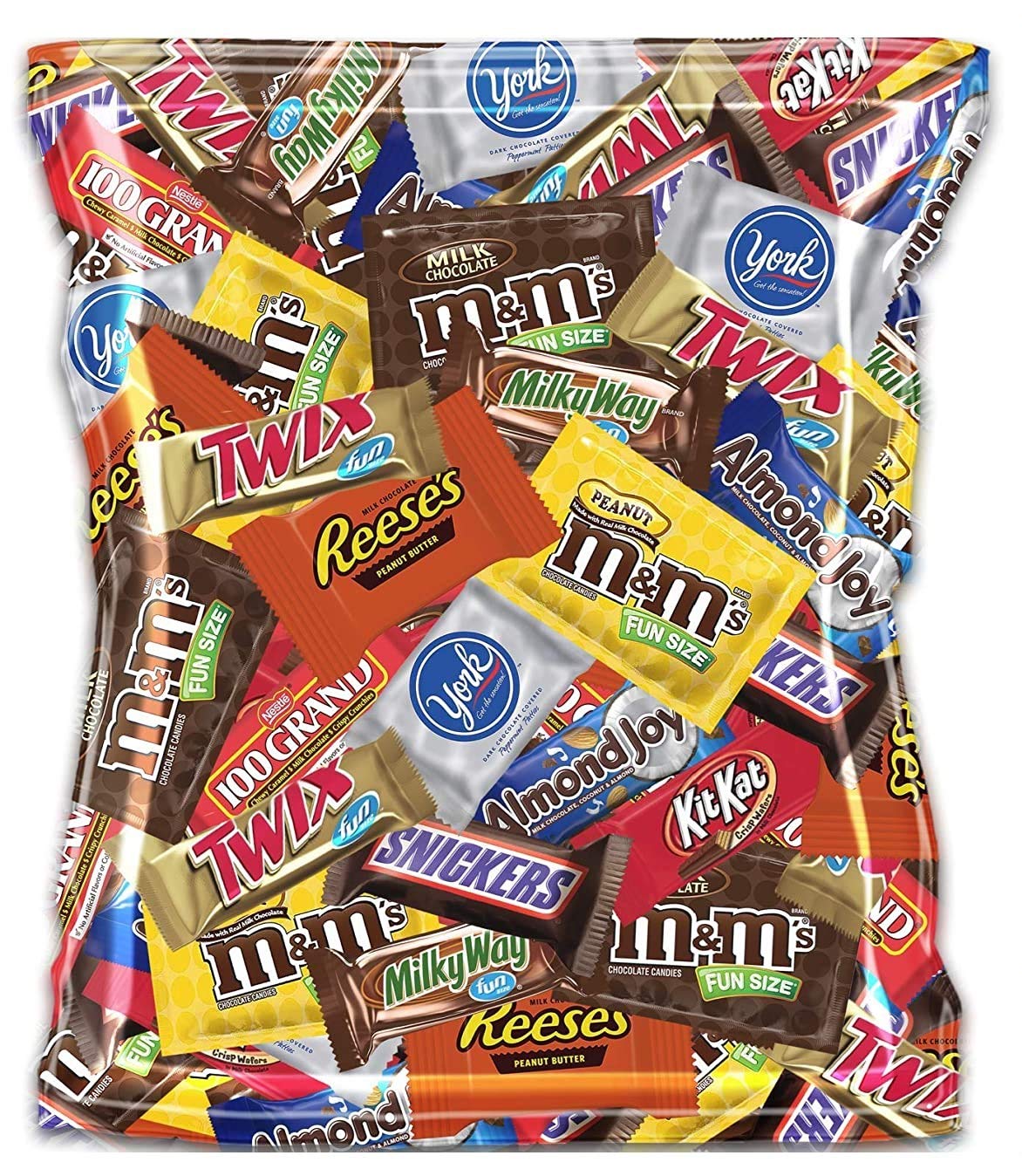 Candyman 6-lb chocolate candy bundle with assorted M&M's, Snickers, Milky Way & more