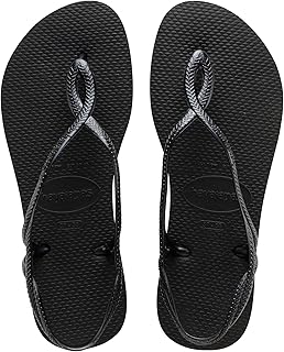 Havaianas Luna, Comfortable, Stylish, and Functional Sandals, Secure Ankle Fit, Braided Straps, and Non-Slip Sole, Women
