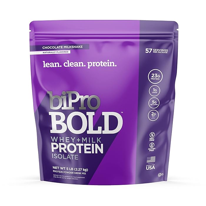 Buy BiPro Bold Milk & Whey Protein Powder Isolate for Every Lifestyle