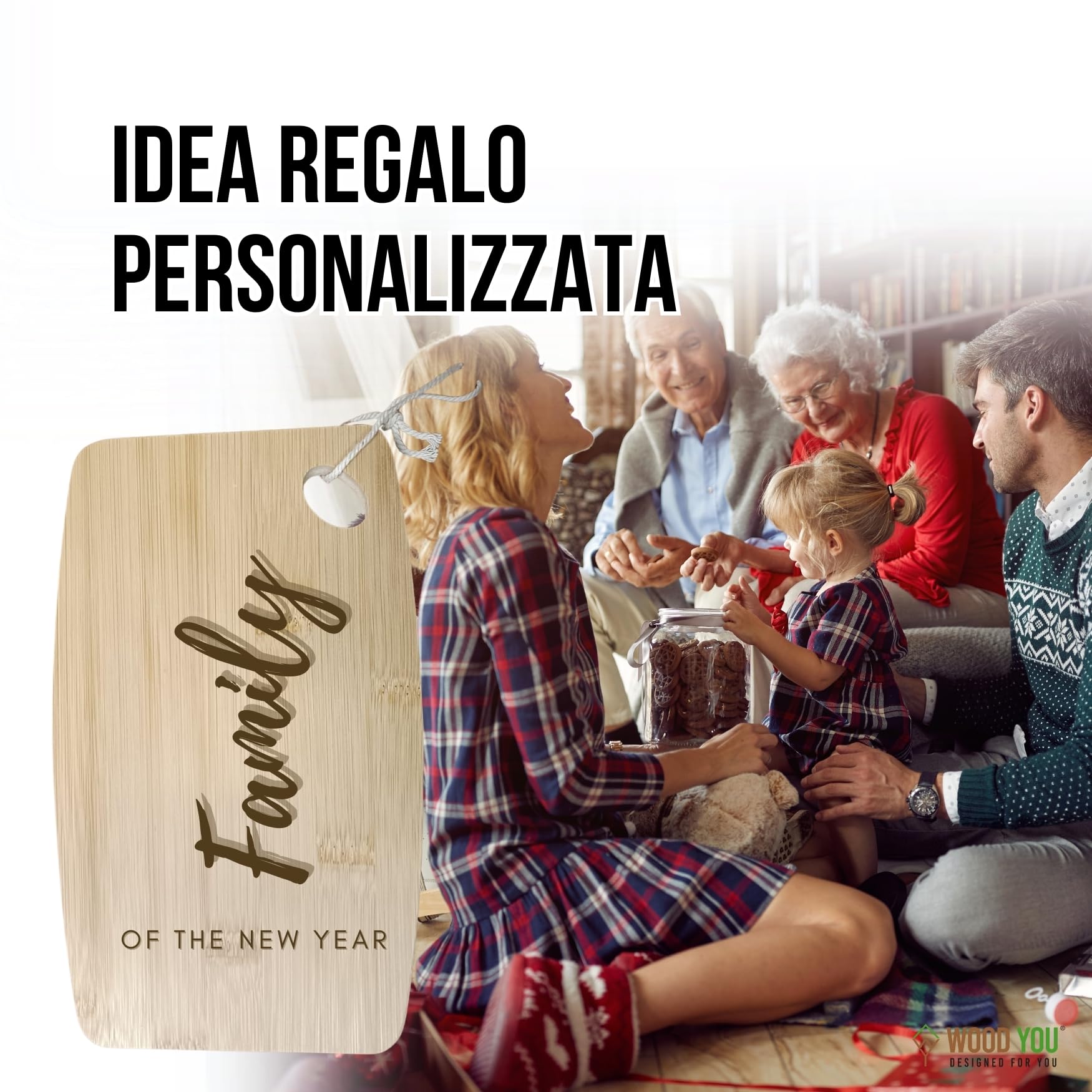 Set Vassoi Bambù, Tagliere Aperitivo, 25x15 cm, 15 Pezzi | Incisione Laser Personalizzabile, Per Bar, Ristoranti, Pub, Idea Regalo Naturale