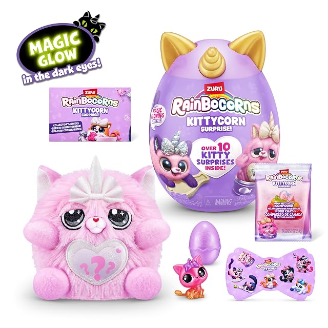 Foto 8 de 8 de Rainbocorns Kittycorn Surprise Series 2, Chai The Chinchilla Cat - Peluche Coleccionable