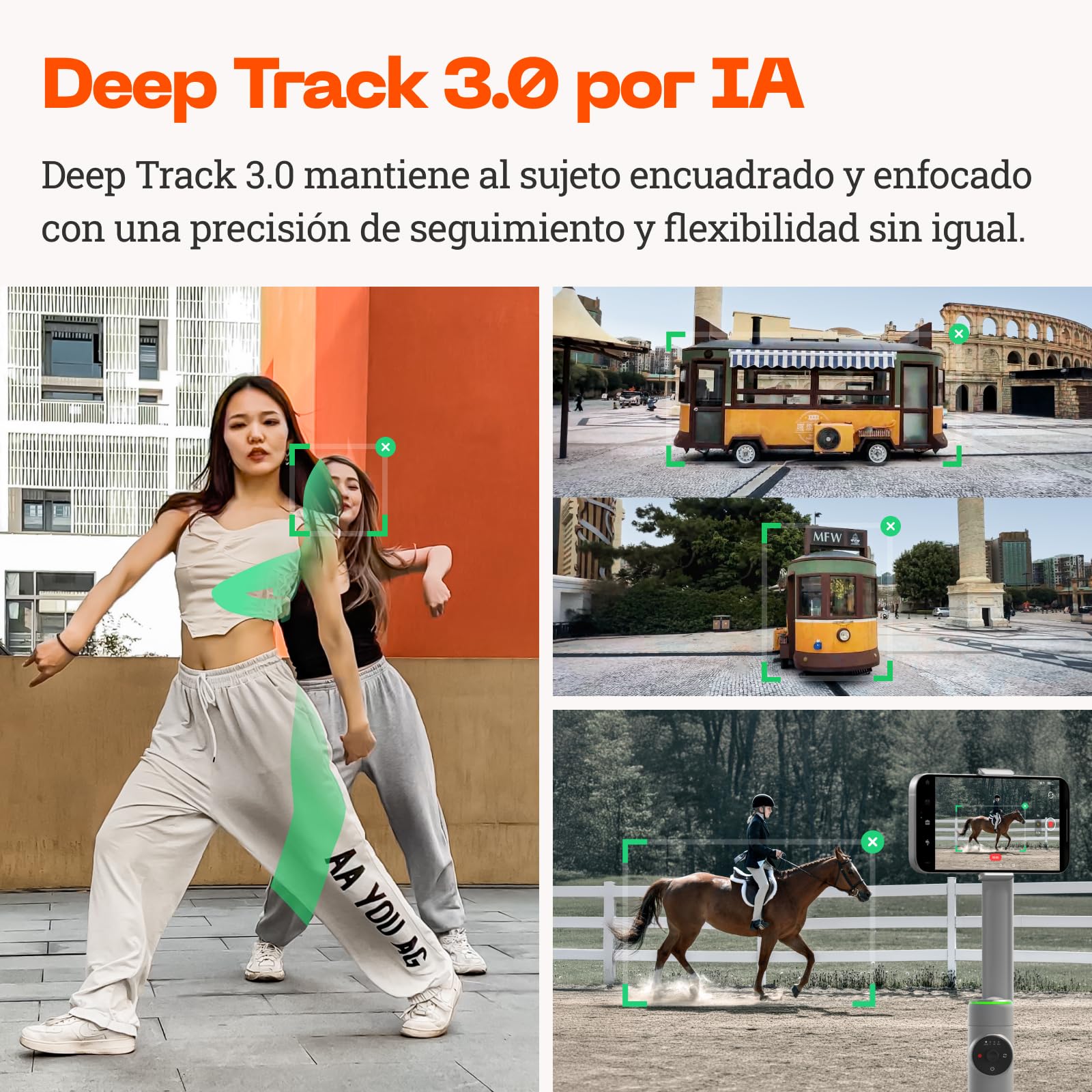 Insta360 Flow Pro Paquete de Trípode Pro - Gimbal estabilizador de teléfono impulsado por IA, Seguimiento 360º Infinito, estabilización de 3 Ejes, trípode Incorporado, portátil y Plegable