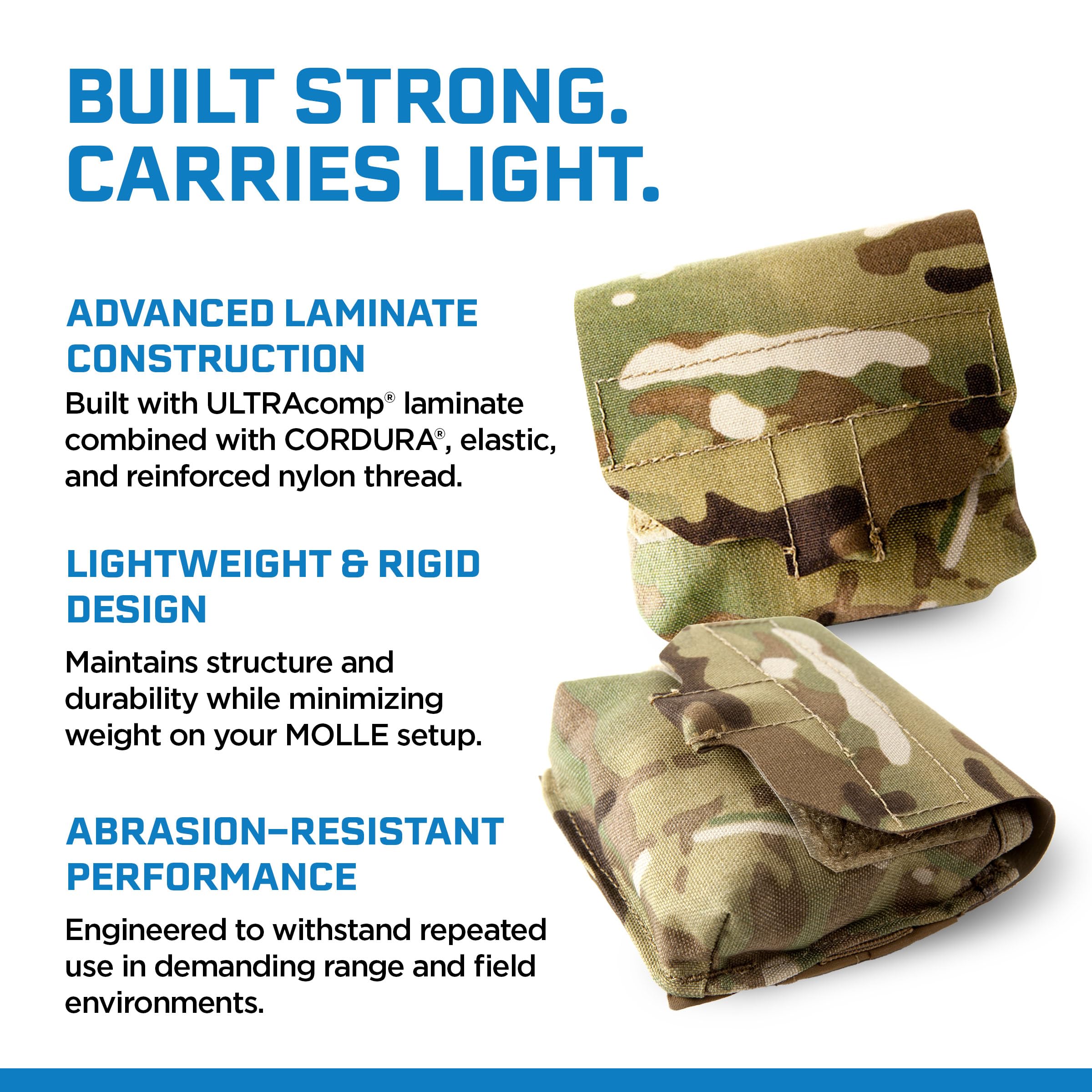 Amazon.com : Blue Force Gear Boo Boo Pouch, MOLLE EDC Organizer