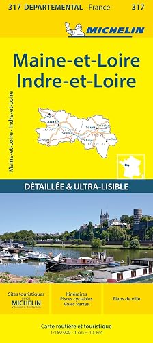 Carte Départementale Indre-et-Loire 