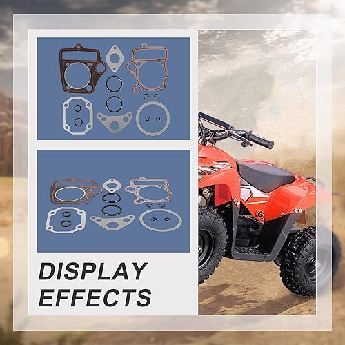 Miniatura 6 de GOOFIT Juego de juntas de culata para motor de 4 tiempos y 110cc para ATV Go Kart