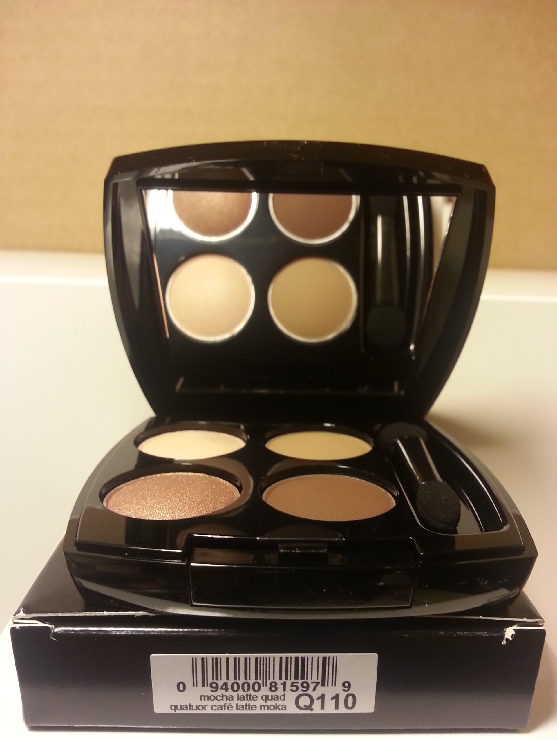 Avon True Color Eyeshadow Quad Mocha Latte 4 shadows