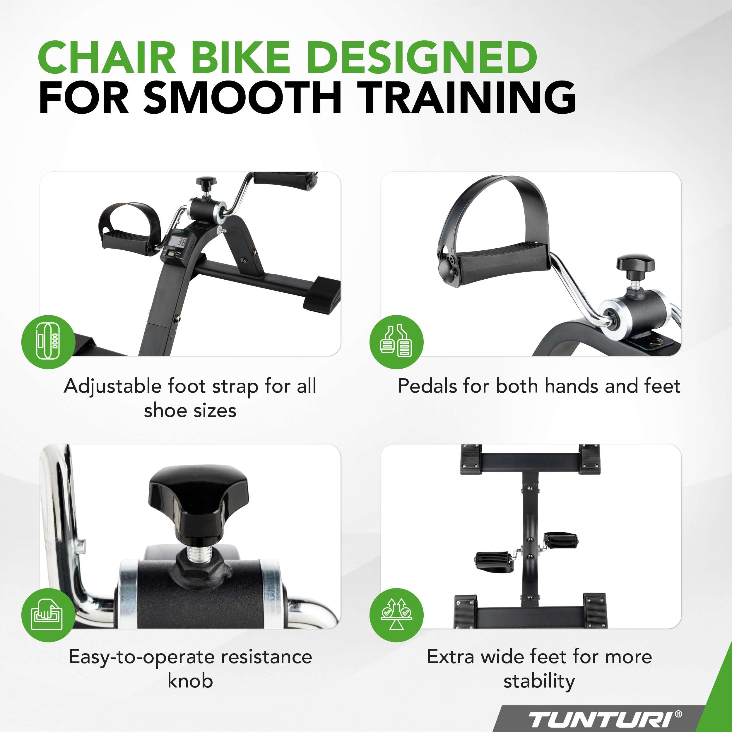 Tunturi Mini Bike Pro incluye pantalla