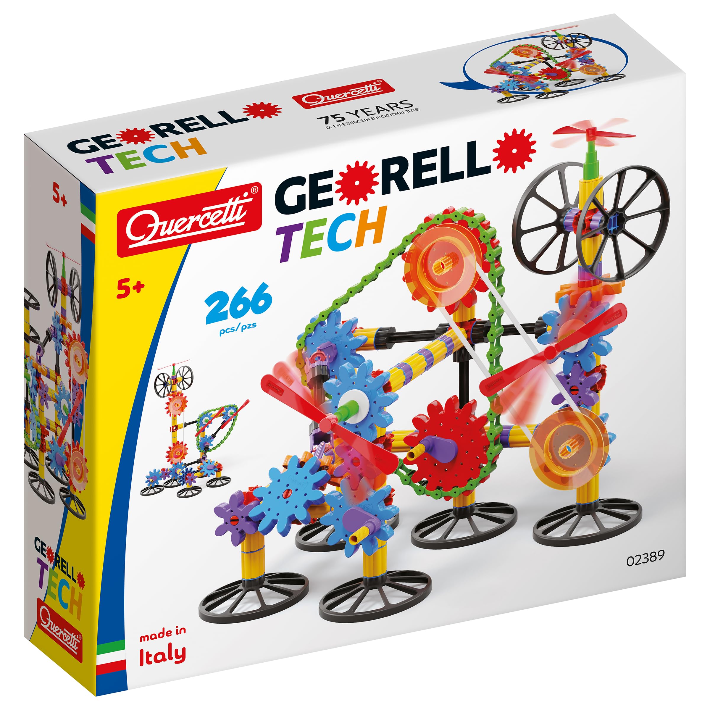 Quercetti Georello Tech 266 Pieces