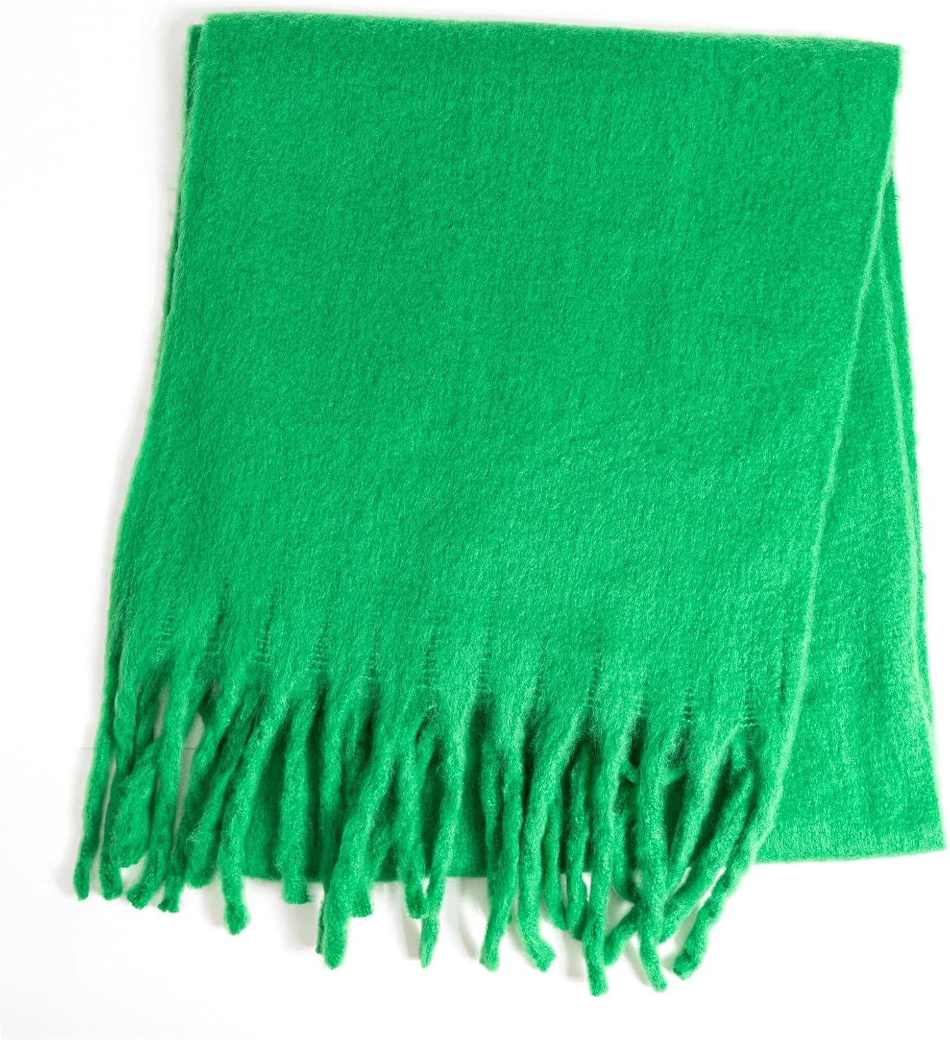 AUSEKALY Women's Scarf Big Colorful Thick Blanket Wrap Winter Oversized Warm Chunky Scarves Solid - Image 6