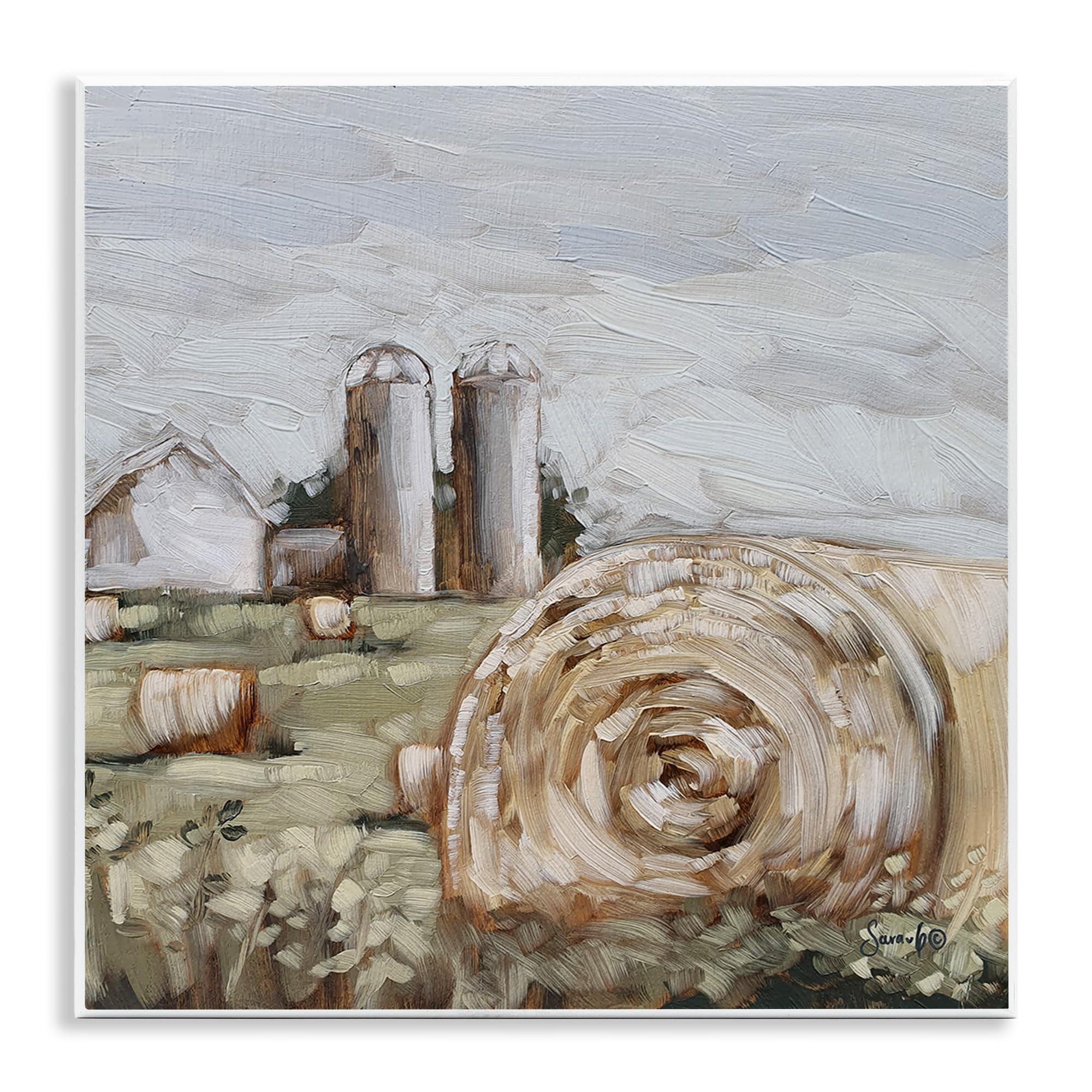 Stupell IndustriesHay Bales Farmland Pasture Wall Plaque Art, Design by Sara G. Designs
