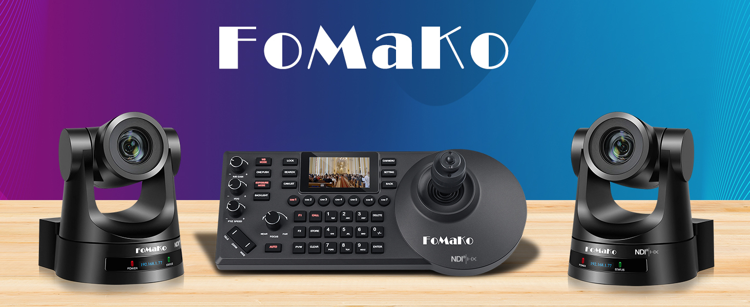 FoMaKo PTZコントロール機能付きビデオスイッチャー　KC601 美品 KC601 Pro