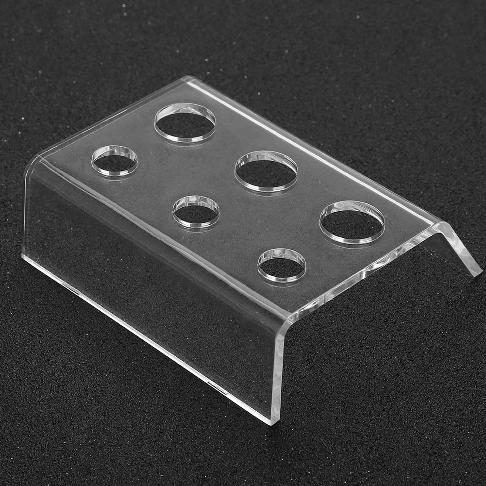 Tattoo Tintenbecher-Halter Aus Acryl – 6-fach Ständer Für Permanent Make-up & Tattoo Farbbecher