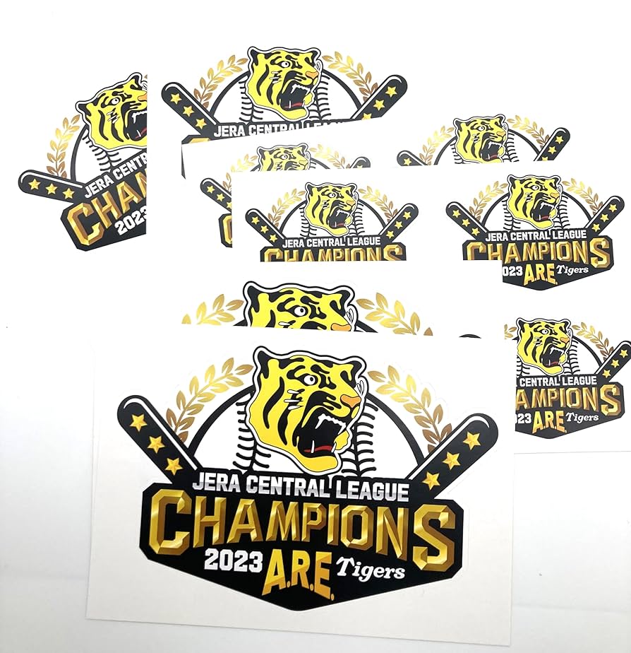 Tigers ユニフォーム ゲームシャツ3 番大山2023年優勝ステッカー付き