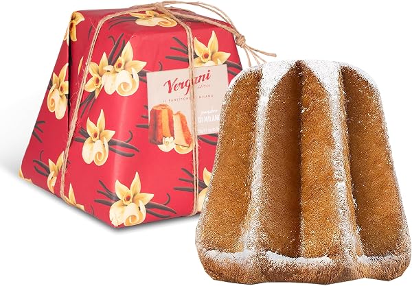Vergani - Panettone italien artisanal poires et chocolat 750g - Confectionné à Milan - Gâteau de Noël italien typique à partager ou à offrir à Noël - 3