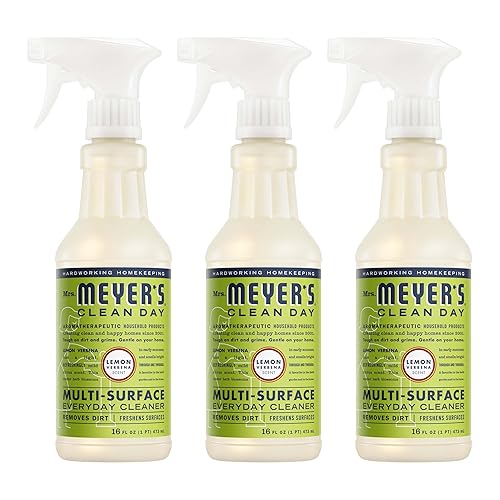 MRS. MEYER'S CLEAN DAY Multi-Surface Everyday Cleaner, Lemon Verbena Scent,