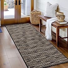 Biscpro Tapis d'entrée Interieur 60x180cm Paillasson,Antidérapant Lavable Tapis de Porte,pour Passage,Couloir,Cuisine,Terrasse,Jardin,Chambre