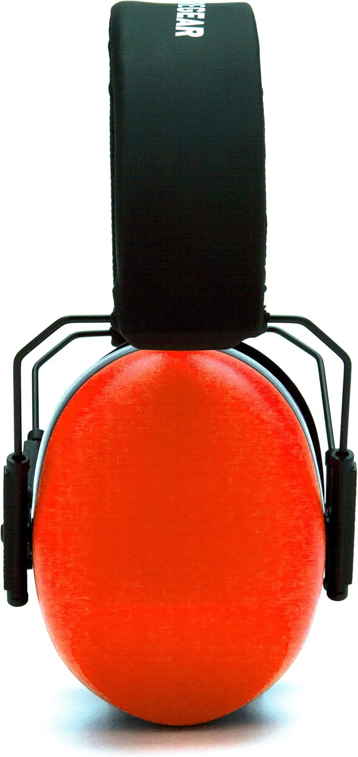 Venture Gear VG80 Series Adult Hearing Protection Earmuff, Hi Vis Orange, VG Clamshell (Model: VGPM8041C)