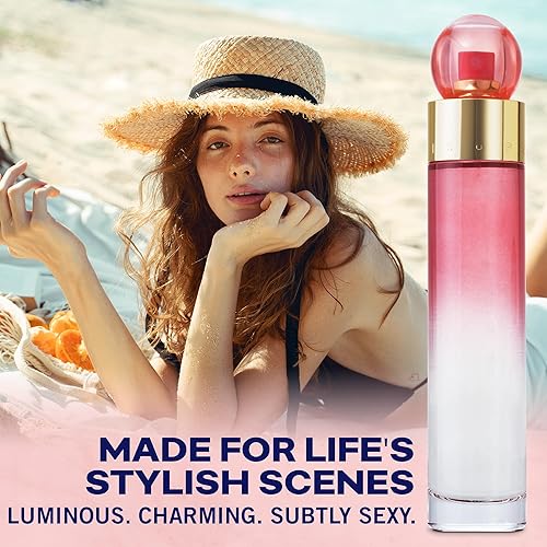 Miniatura 4 de Perry Ellis 360° Coral Eau De Parfum en espray para mujer, perfume para mujer, fragancia floral y afrutada, EDP, aroma de diseñador para ella, larga