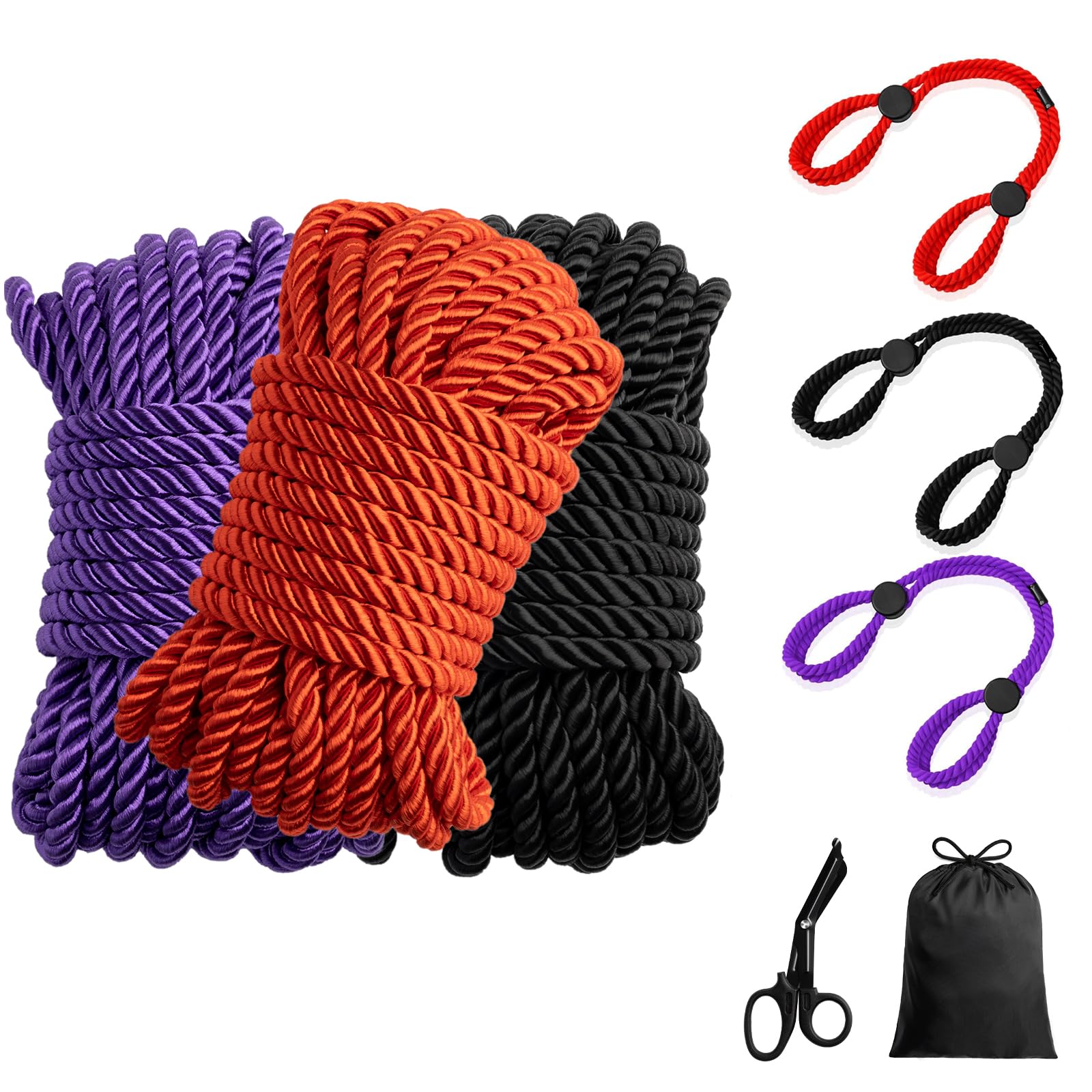 Photo 1 of Aucoofany 3 Pcs Japanese Silk Rope Kit