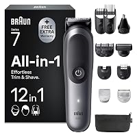 Braun Rasoio Elettrico Barba e Capelli Serie 7, Accessori