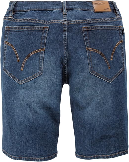 bermuda jeans com suspensório