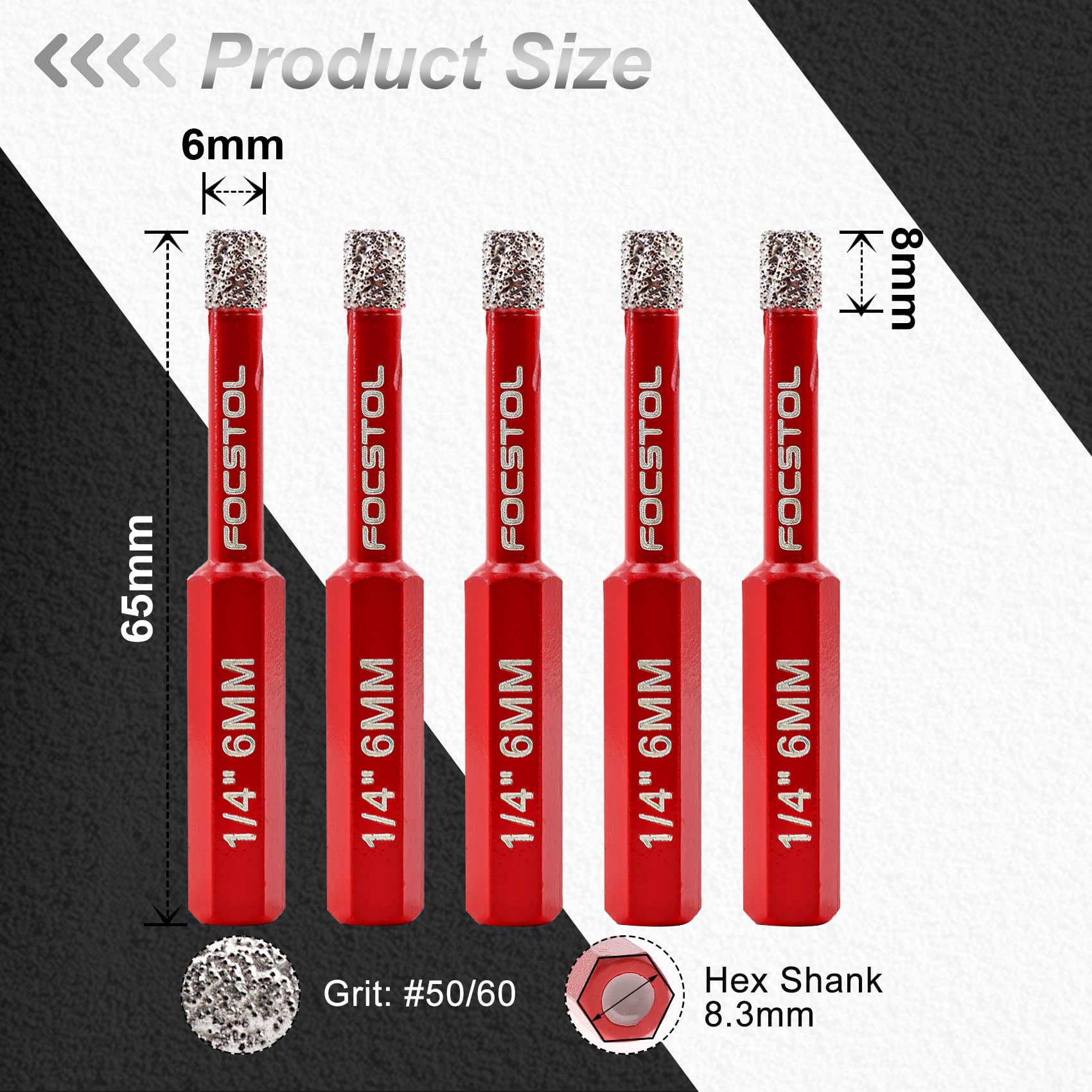 Dry Diamond Drill Bits Set - Image 2