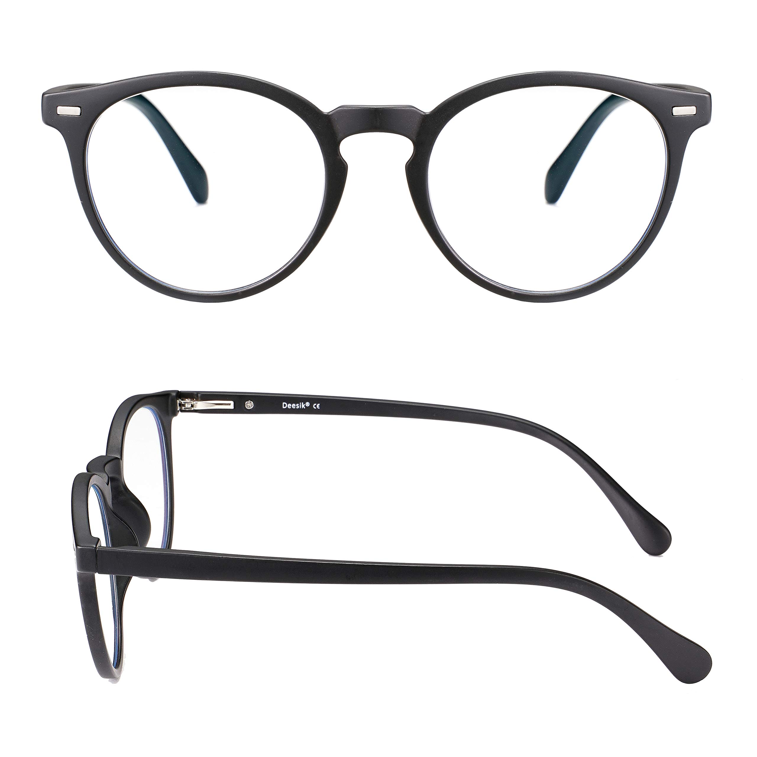 Gaming glasses, Computer Screen Filter Glasses, Unique Fragrance Ease Computer and Digital Eye Strain, Dry Eyes, Headaches and Blurry Vision, Scented Anti Blue Ray/IR/UV，Blue Light Blocking Glasses. (Matt black)