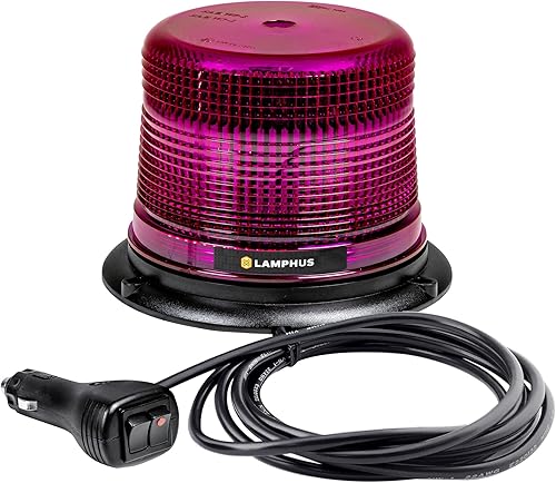 LAMPHUS AURA 5.5" SAE Clase 1LED de 12W luz estroboscópica de emergencia Advertencia luz testigo para remolque construcción camiones Vehículos de