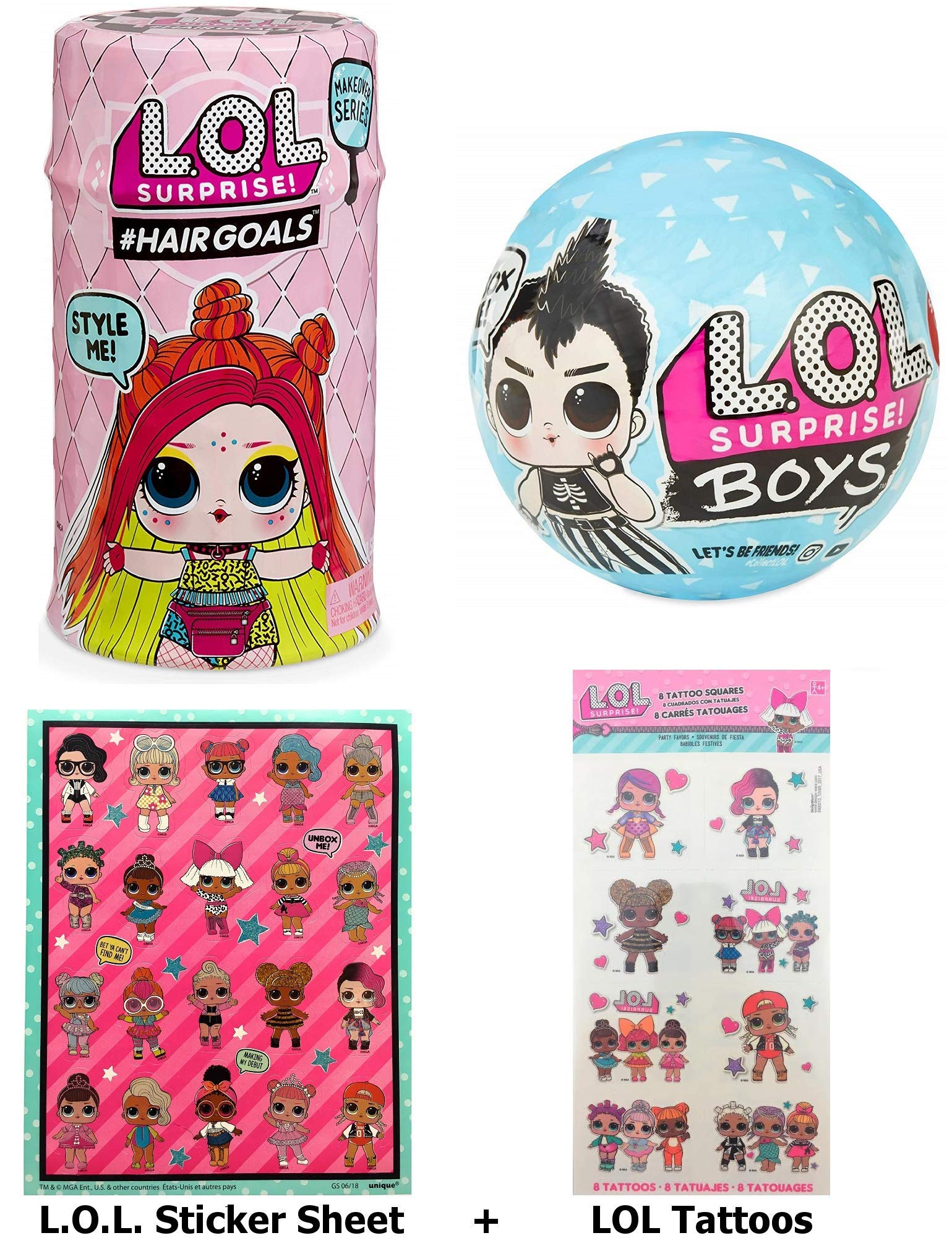 lol doll hair goals canada