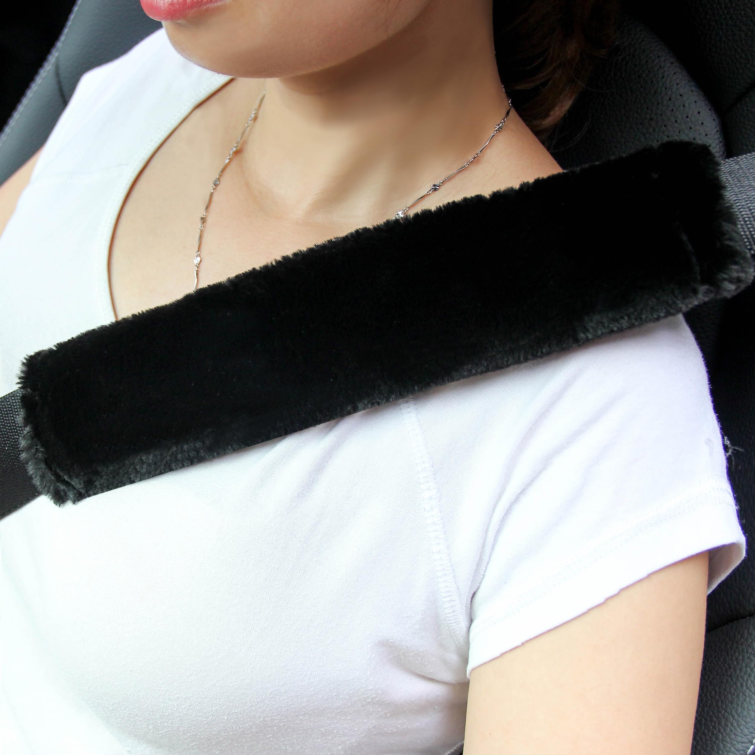 Faux Fur Shoulder Pad