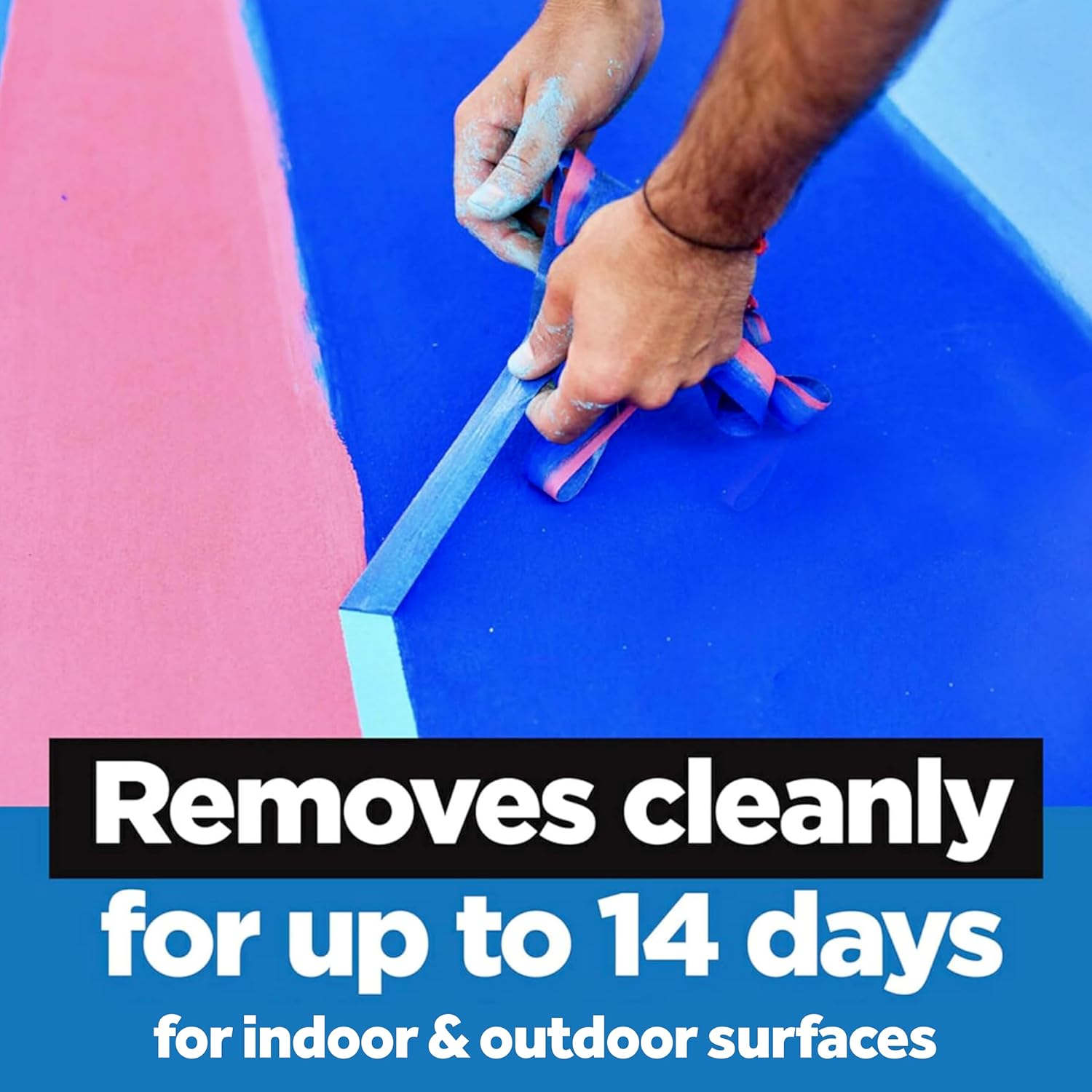 3M 2090 Scotch-Blue Painters Tape, 6" width x 60yd length (1 roll)