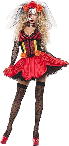 Starline - Disfraz de Día de los Muertos para mujer