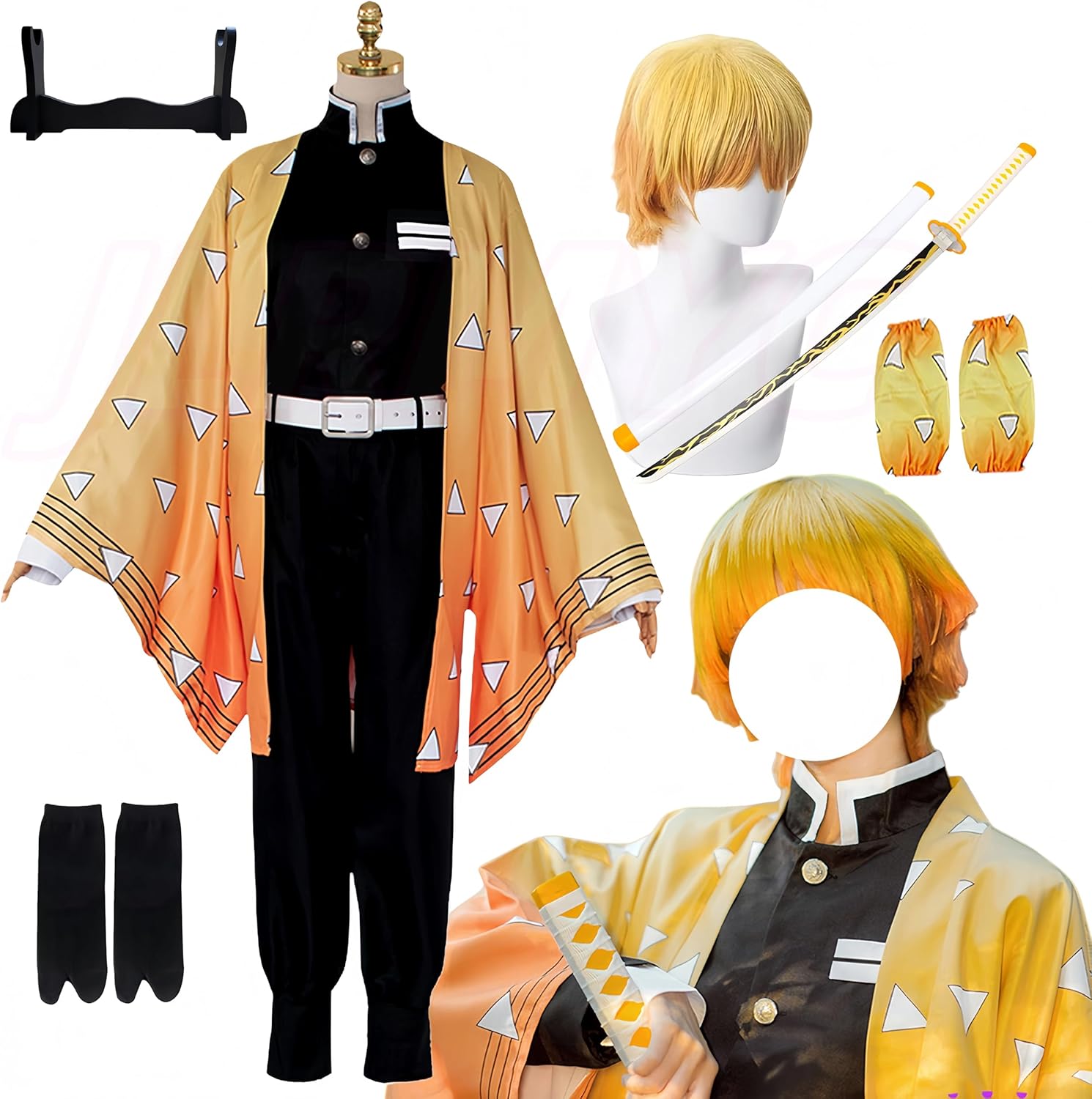 我妻善逸全セット コスプレ 【公式通販】