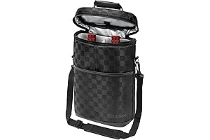 OPUX 2 Bottle Wine Carrier Tote