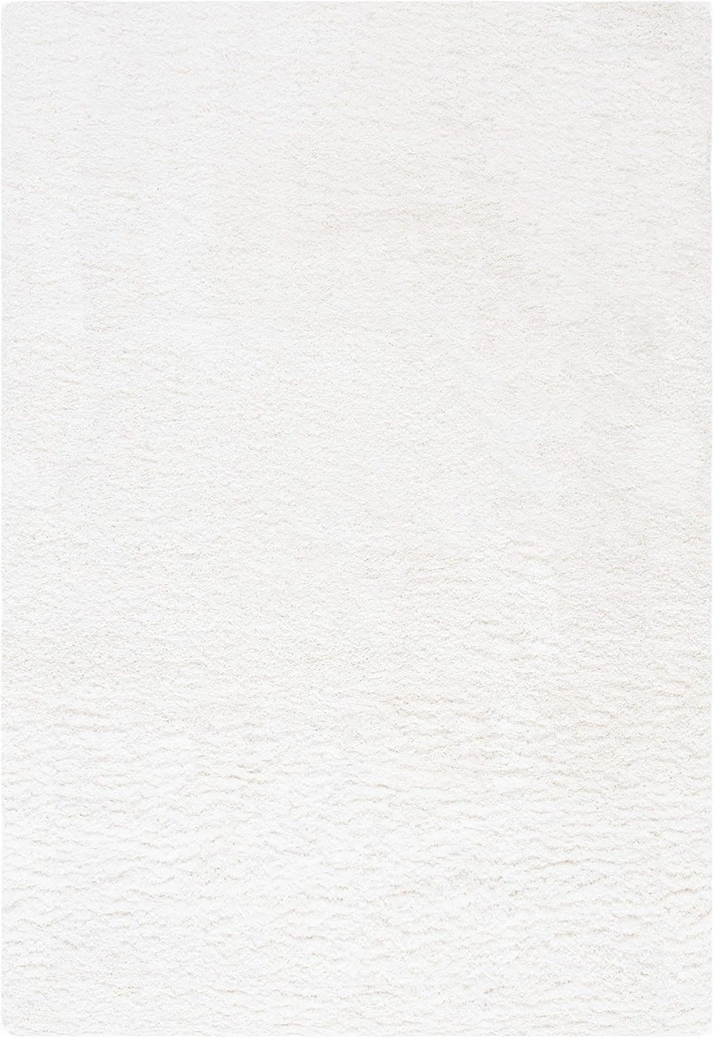 BOWERY HILL Contemporary 4'-0" X 6'-0" Power Loomed Rug in White
